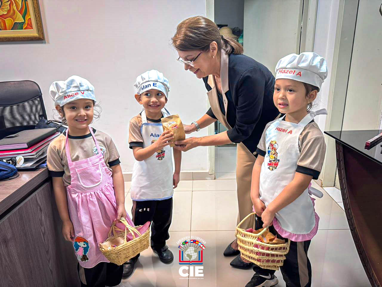 Chipa Apo en el CIE - Colegio Intercontinental del Este